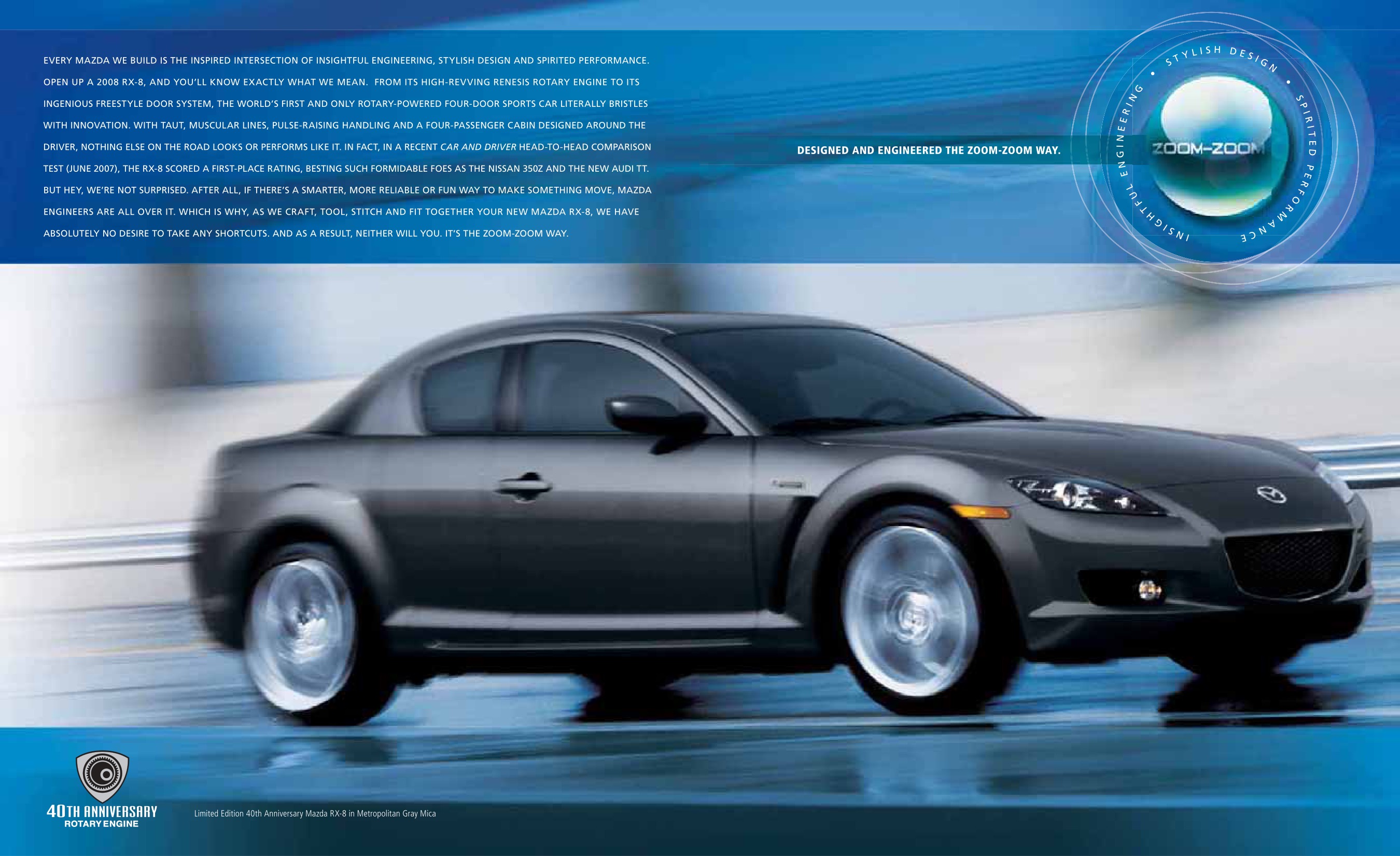 2008 Mazda RX-8 Brochure Page 7